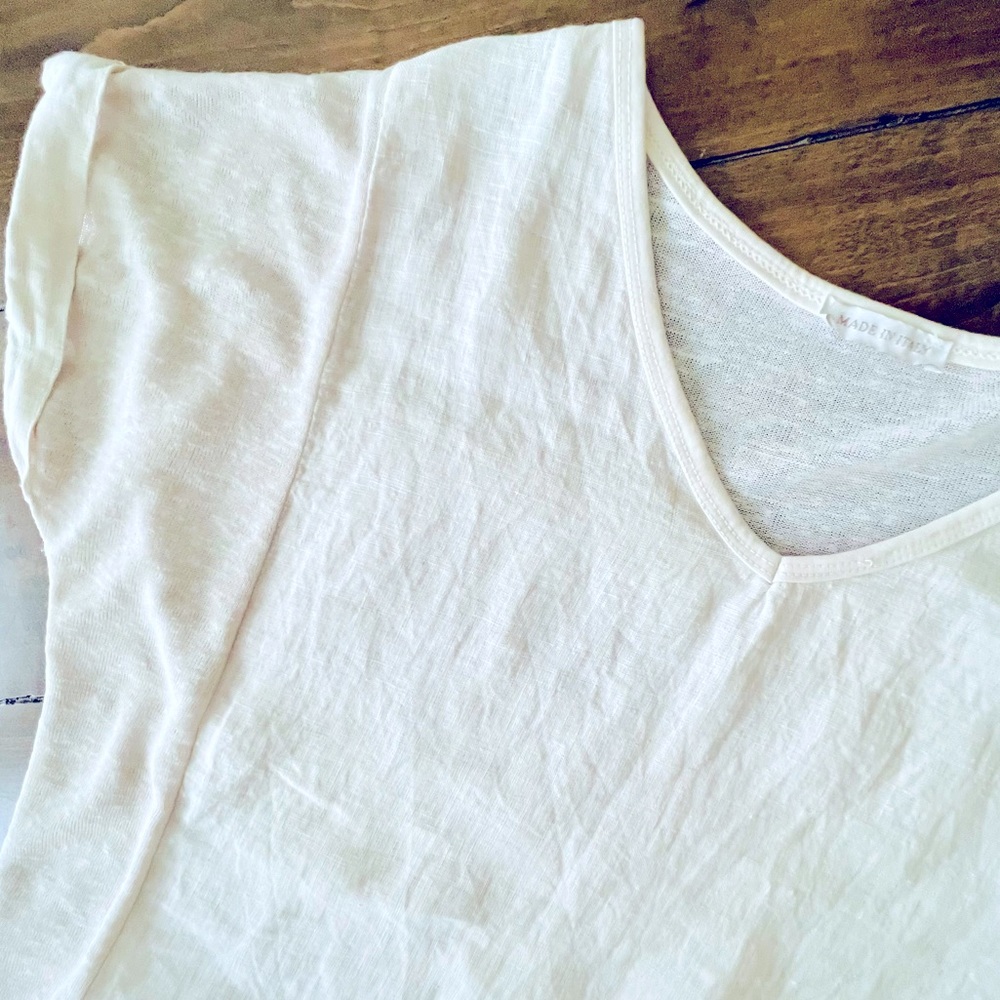 🌟HP🌟Italian Linen Blouse - Picture 3 of 7